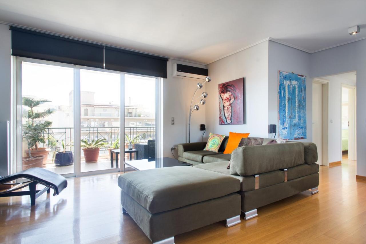 Apartamento Acropolis Tony'S Penthouse Atenas Exterior foto