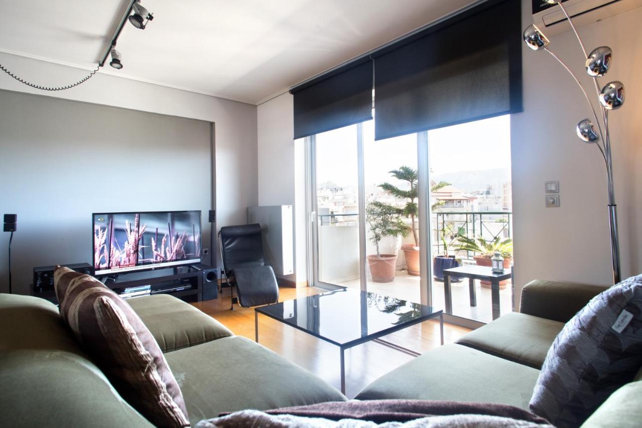 Apartamento Acropolis Tony'S Penthouse Atenas Exterior foto