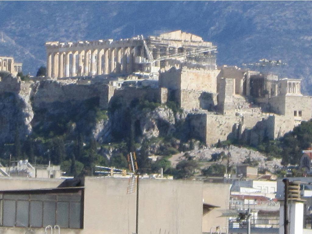 Apartamento Acropolis Tony'S Penthouse Atenas Exterior foto